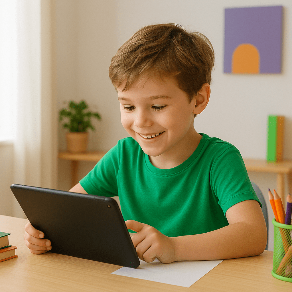 Eddy öğretmen seviye testi yapıyor